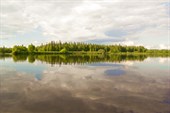 Водное зеркало.