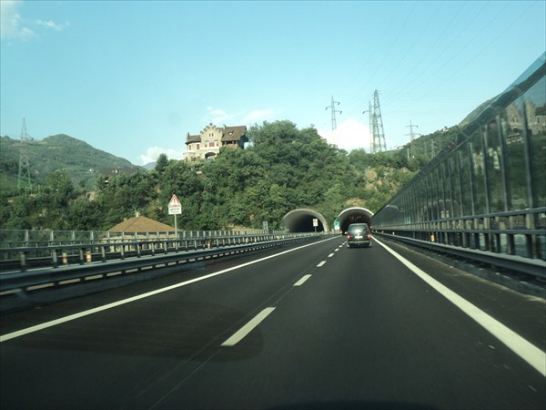 Автобан в Италии