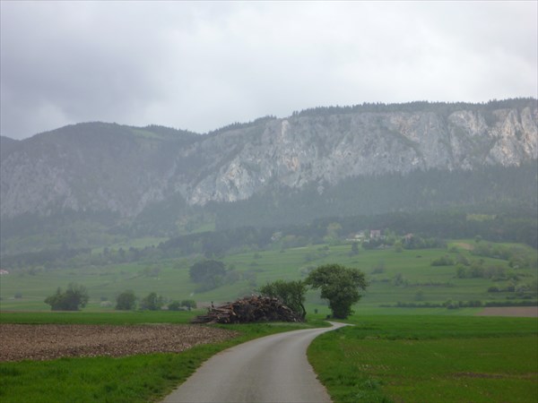 Подъезжаем к Hohe Wand