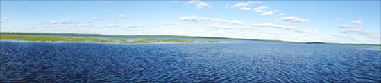 Панорама озера Пелымский Туман.