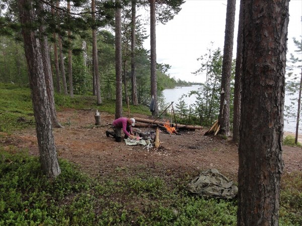 Перекус на о.Хирвашшари