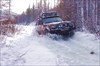 на фото: Зимник по реке Мурхой