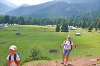 Соболь в горах Иссык-Куля