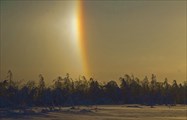 Очень яркое Гало. Почти полная радуга