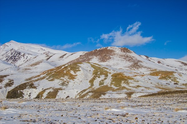 Кызыл-Чин под снегом