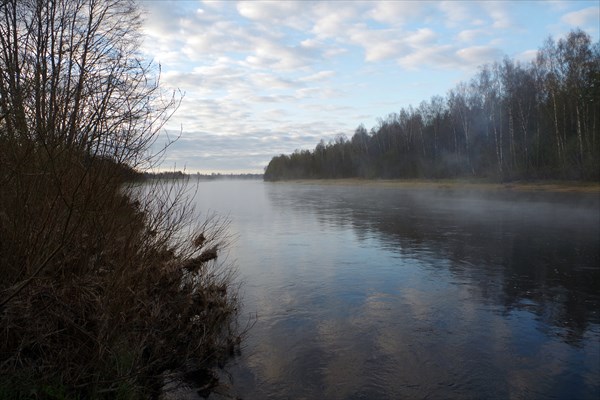 Волга недалеко от впадения Итомли