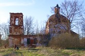Разрушенная церковь в с.Вознесенье
