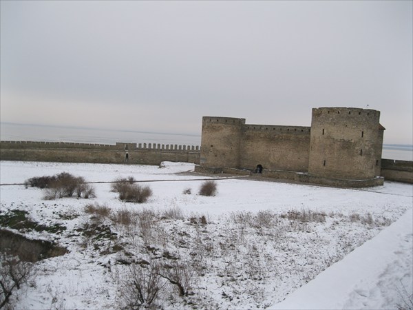 на фото: Аккермановская крепость