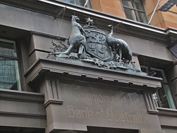 Commonwealth Bank, герб Австралии.