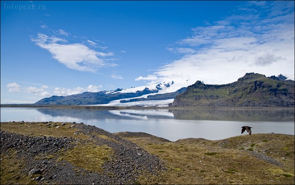 Исландское озеро