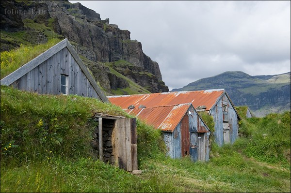 Древнее жилье Исландцев