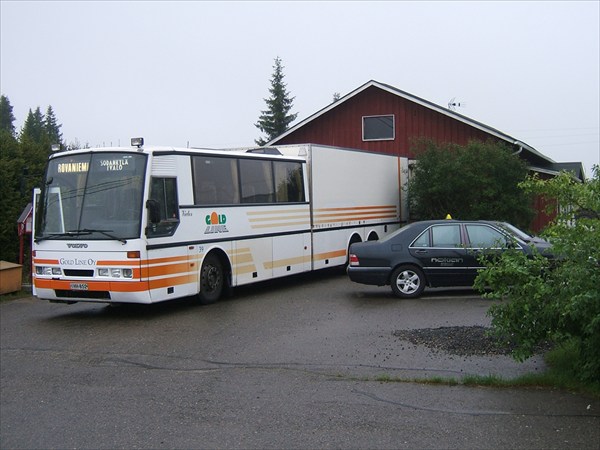 Автобус Рованиеми-Ивало