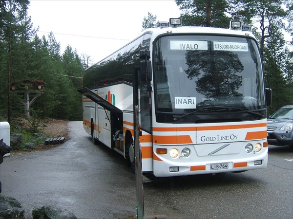 Автобус Ивало-Инари-Утсйоки-Нуограм