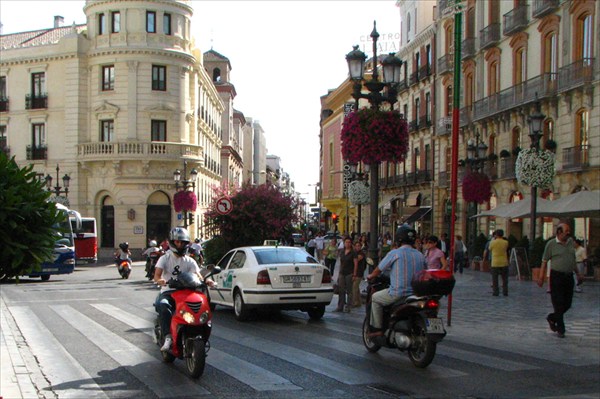Одна из улиц Гранады