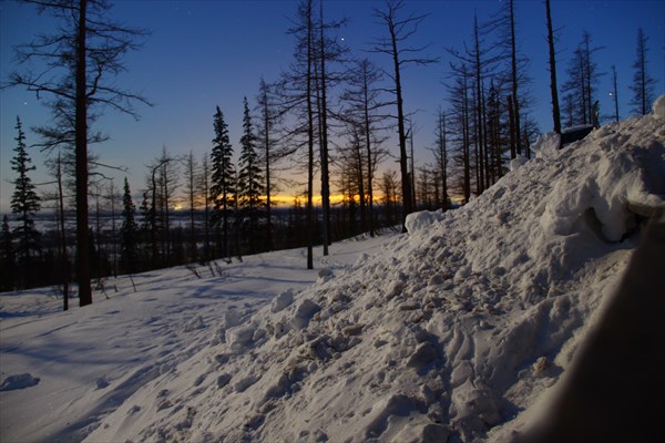 Вид на город Норильск