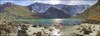 на фото: Безымянное озеро под вершиной Талдуайр 3505м