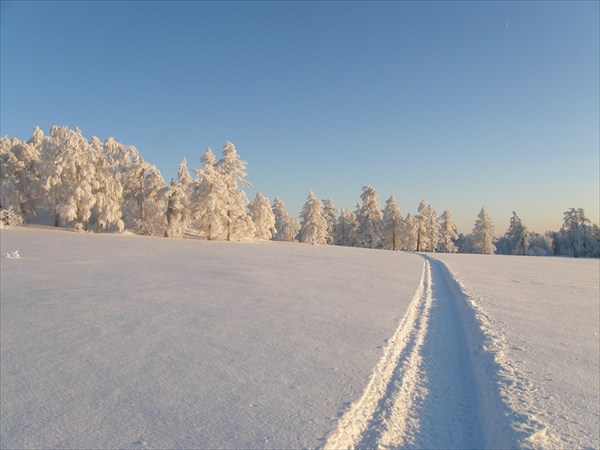 Снежная дорога