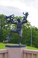 Парк скульптур Вигеланда-город Осло