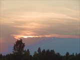 Закат над Тракаем.