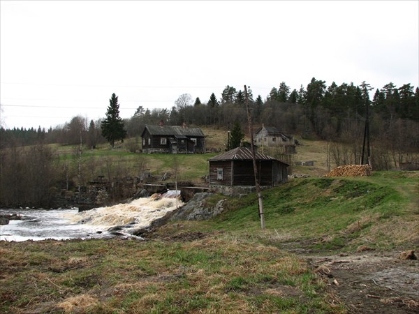 Старая финская мельница