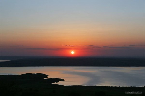 Сенгилеевское водохранилище.