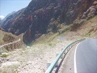 Дорога на перевал Анзоб