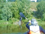 Гребем к водопаду