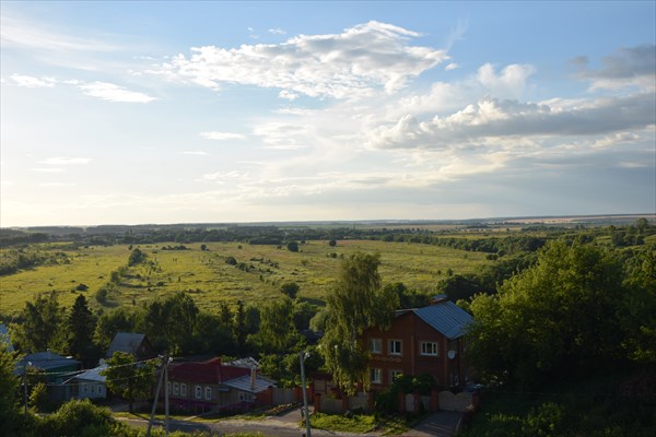 Панорама Зарайских окрестностей