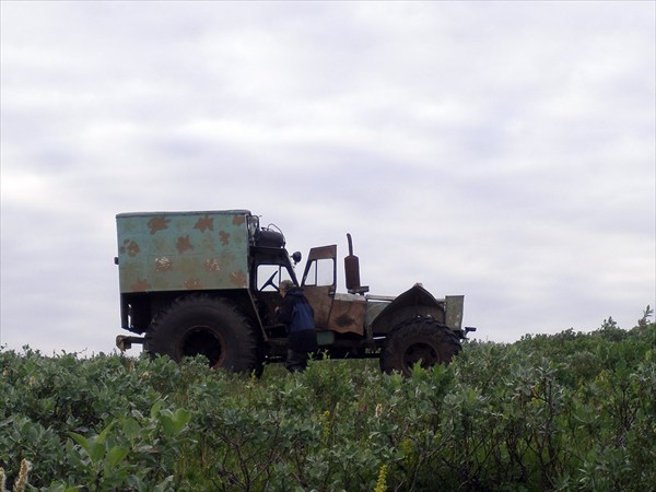 Чудо-транспорт местных аборигенов.