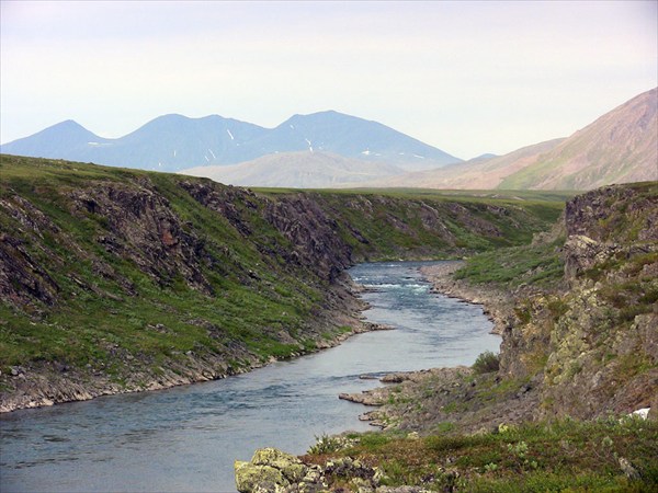 Верхняя часть Карского каньона.
