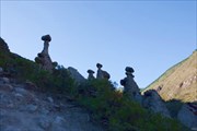 Каменные грибы, урочище Аккорум, долина Чулышмана