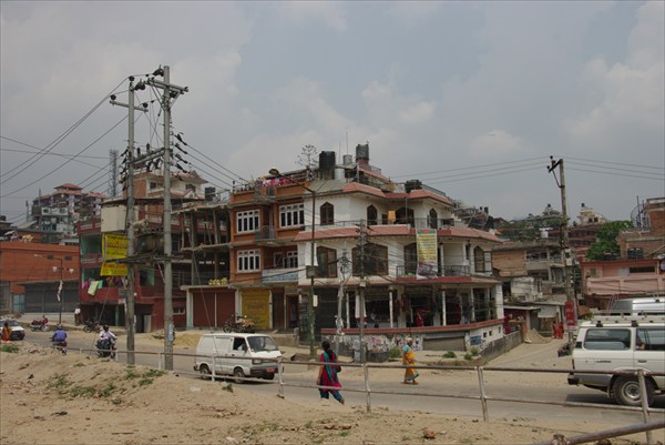 На улицах Катманду