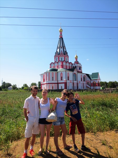 Строительство Храма Ростов Великий