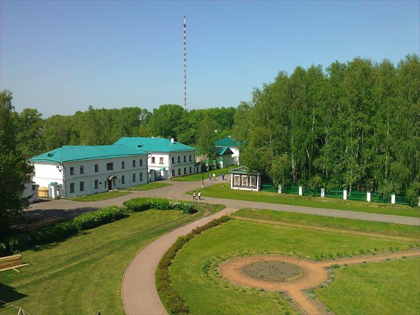 Усадьба Некрасова, нач. 19 в. вид с бельведера