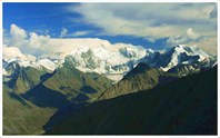 Белуха. Вид с перевала Кара-Тюрек-гора Белуха