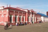 Здание вокзала Заводоуковска.