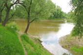 Речка в Березовке.