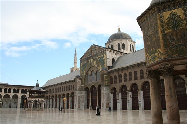 Внутренний двор мечети Омейядов