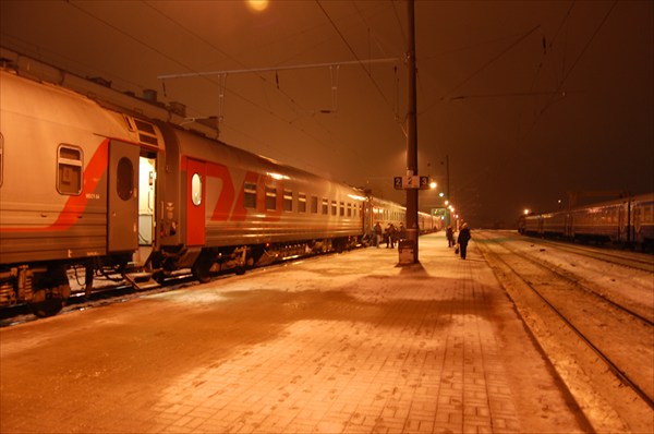 Поезд Минск - Москва