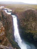 Водопад 69 метров на притоке реки Хибарба