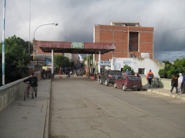 Пограничный переход Боливия-Аргентина