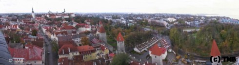 Таллин. Старый город с высоты башни