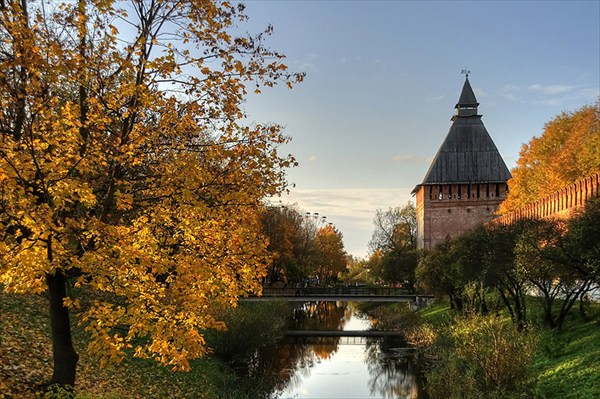 на фото: Смоленский Кремль