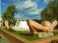 Анапский отдыхающий-Памятник отдыхающему
