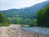 на фото: Река Тара, Черногория 