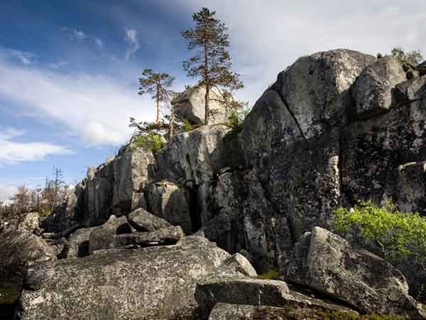 Карелия, гора Воттоваара