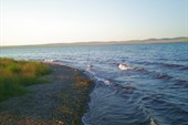 Закат на озере Шира