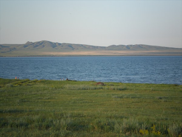 Вид на озеро Шира