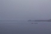 Утреннее Шотозеро в тумане
