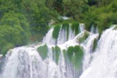 Водопады в парке Крка